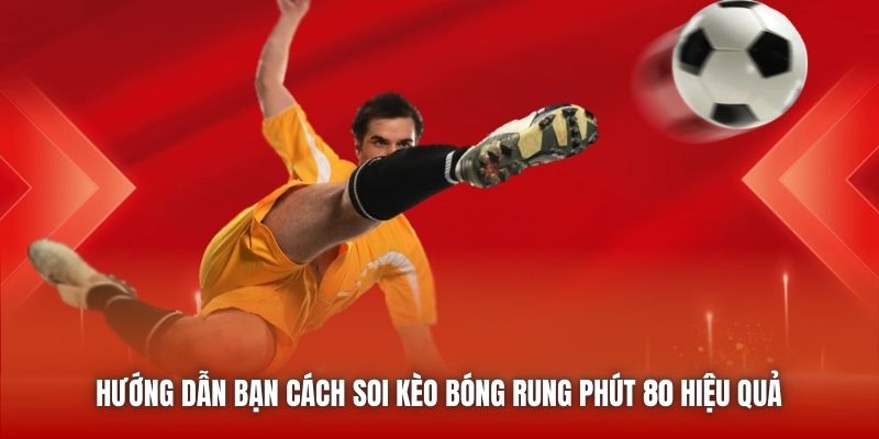 Hướng dẫn bạn cách soi kèo bóng rung phút 80 hiệu quả 